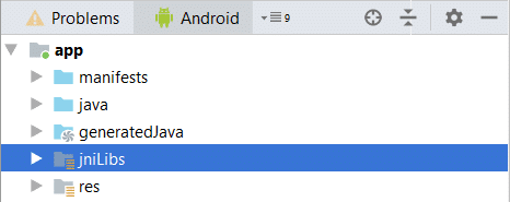 Android Library jniLibs folder